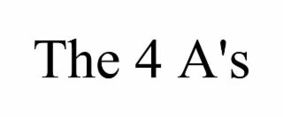 the 4 a's