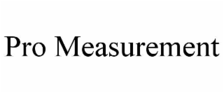 pro measurement