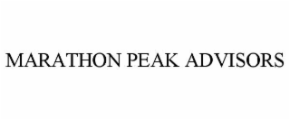 marathon peak advisors