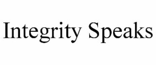integrity speaks