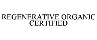 regenerative organic certified
