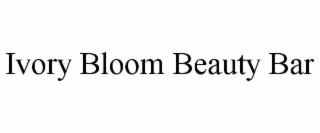 ivory bloom beauty bar