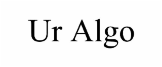 ur algo