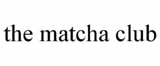 the matcha club
