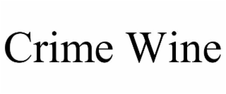 crime wine