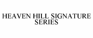 heaven hill signature series