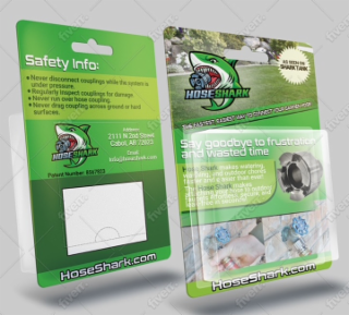 hoseshark patent number: 8567823 address: 2111 n 2nd street cabot, ar 72023 email: info@hoseshark.com hoseshark say goodbye to frustration and wasted time. hose shark makes watering, washing, and outdoor chores faster and easier than ever! the hose shark 