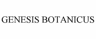 genesis botanicus