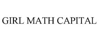 girl math capital