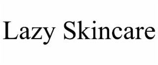 lazy skincare