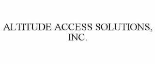 altitude access solutions, inc.