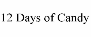 12 days of candy