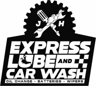 jh express lube and car wash oil change. batteries. wipers