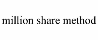 million share method