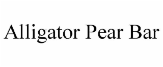 alligator pear bar