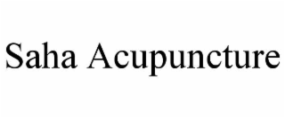 saha acupuncture