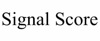 signal score