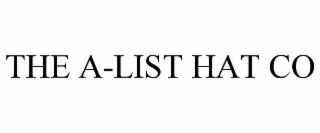 the a-list hat co