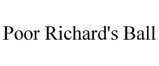poor richard's ball