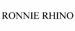 ronnie rhino
