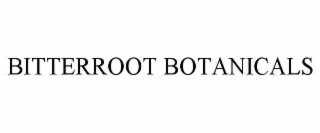 bitterroot botanicals