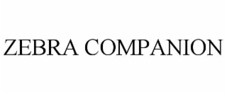 zebra companion