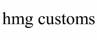 hmg customs