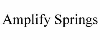 amplify springs