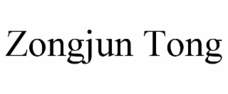 zongjun tong