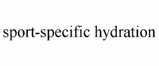 sport-specific hydration