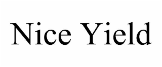 nice yield