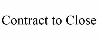 contract to close
