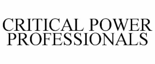 critical power professionals