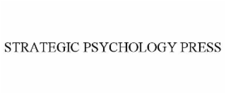 strategic psychology press