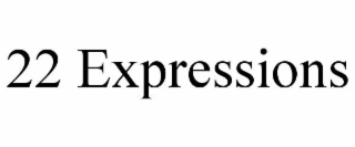 22 expressions