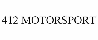 412 motorsport