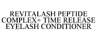 revitalash peptide complex+ time release eyelash conditioner