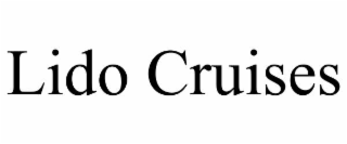 lido cruises
