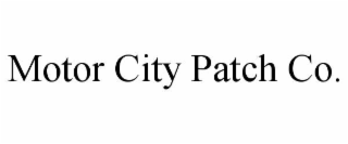 motor city patch co.