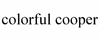 colorful cooper