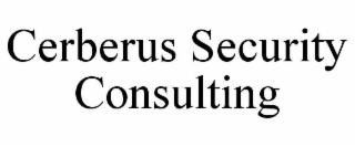 cerberus security consulting
