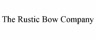 the rustic bow company