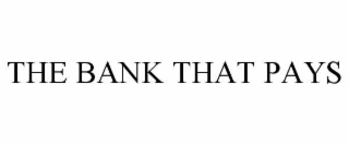 the bank that pays