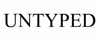 untyped