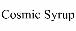 cosmic syrup
