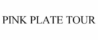pink plate tour