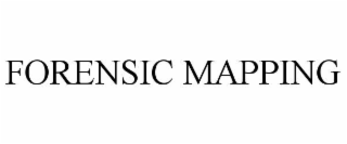 forensic mapping