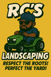 rc's landscaping respect the roots! perfect the yard!