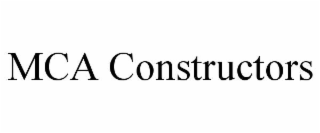 mca constructors