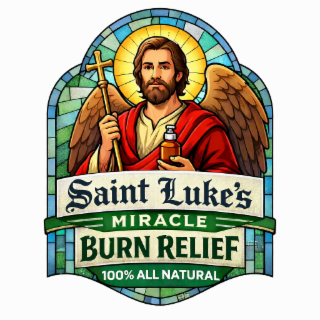 saint luke's burn relief miracle 100% all natural